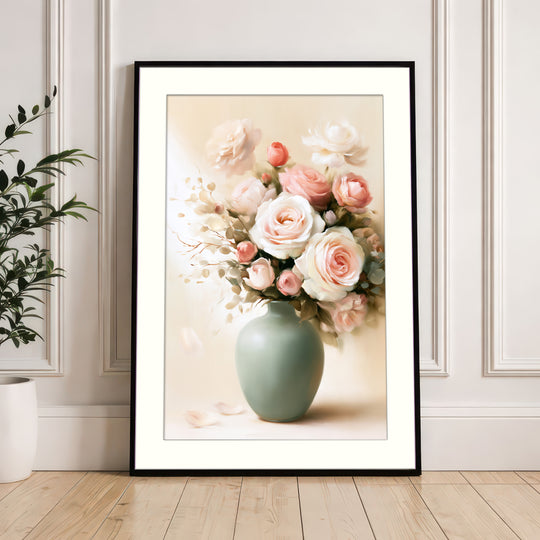 Pink Rose Art Print