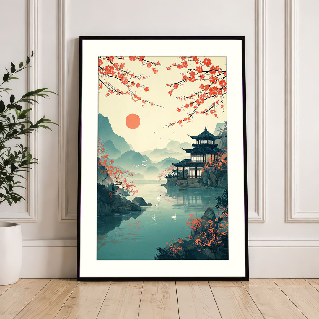 Japanese Landscape Art Print
