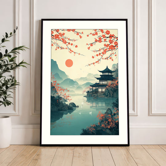 Japanese Landscape Art Print
