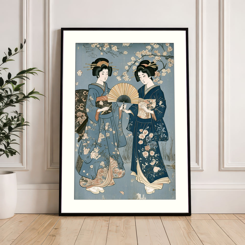 Japanese Geisha Art Print