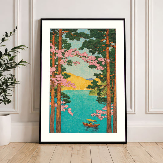 Blossoms Over the Lake
