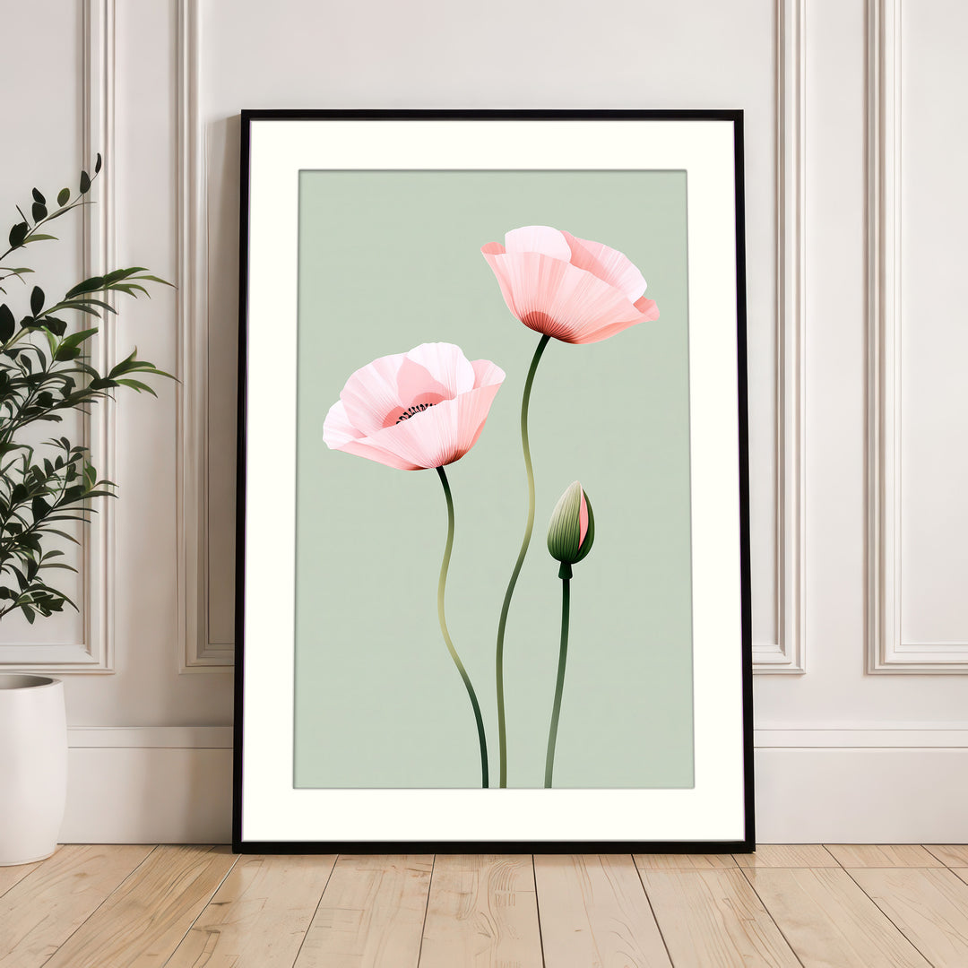 Pink Poppy Art Print