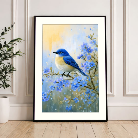 Blue Bird Art Print
