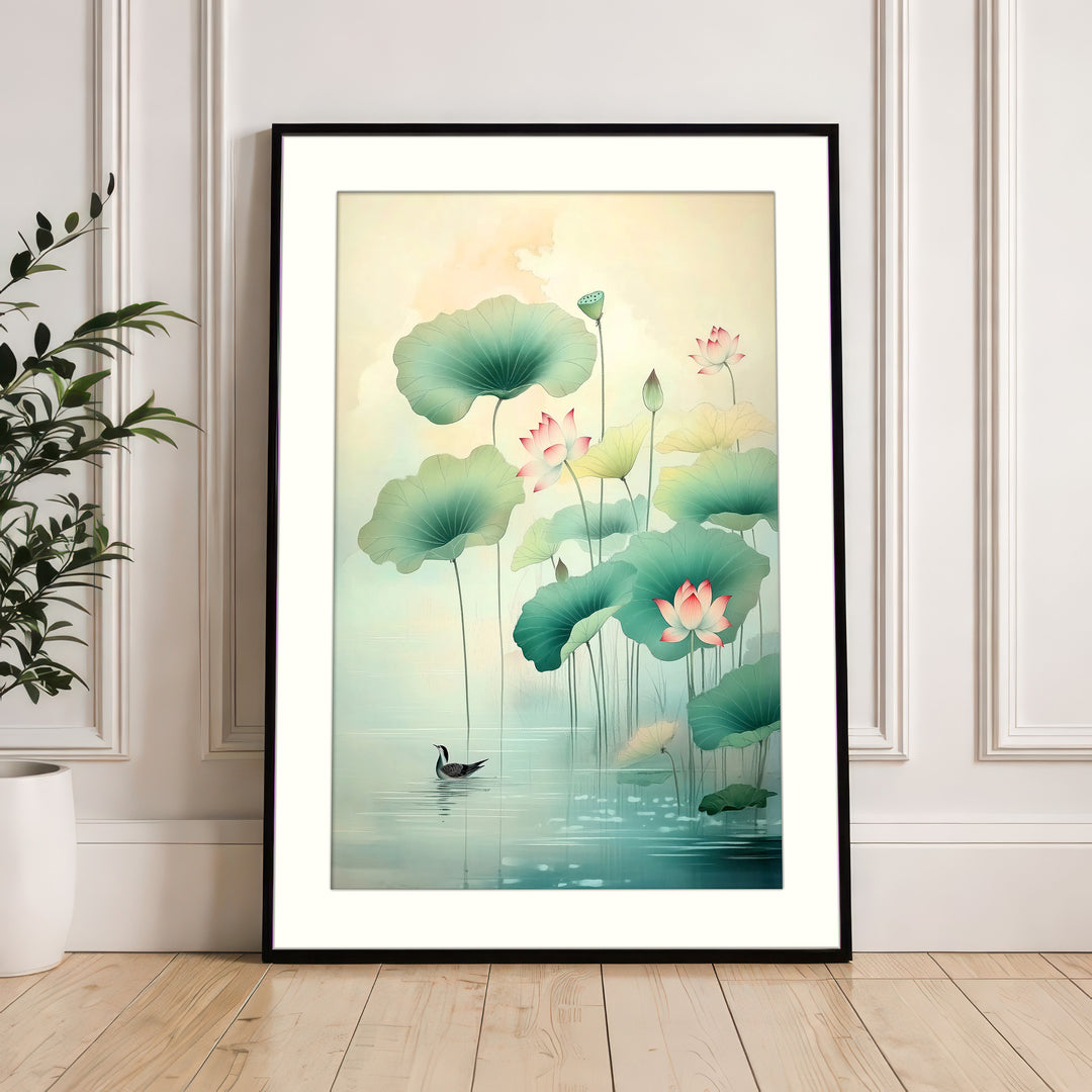 Lotus Flower Wall Art