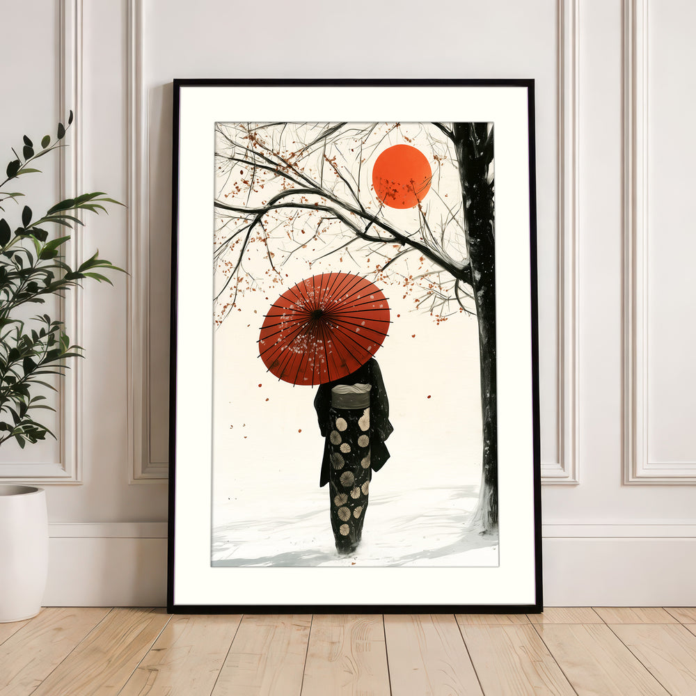 Japanese Woman Art Print