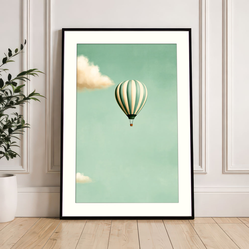 Hot Air Balloon Art Print