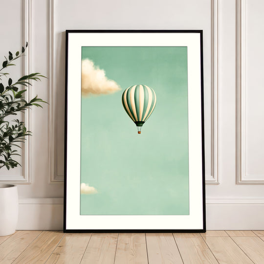 Hot Air Balloon Art Print