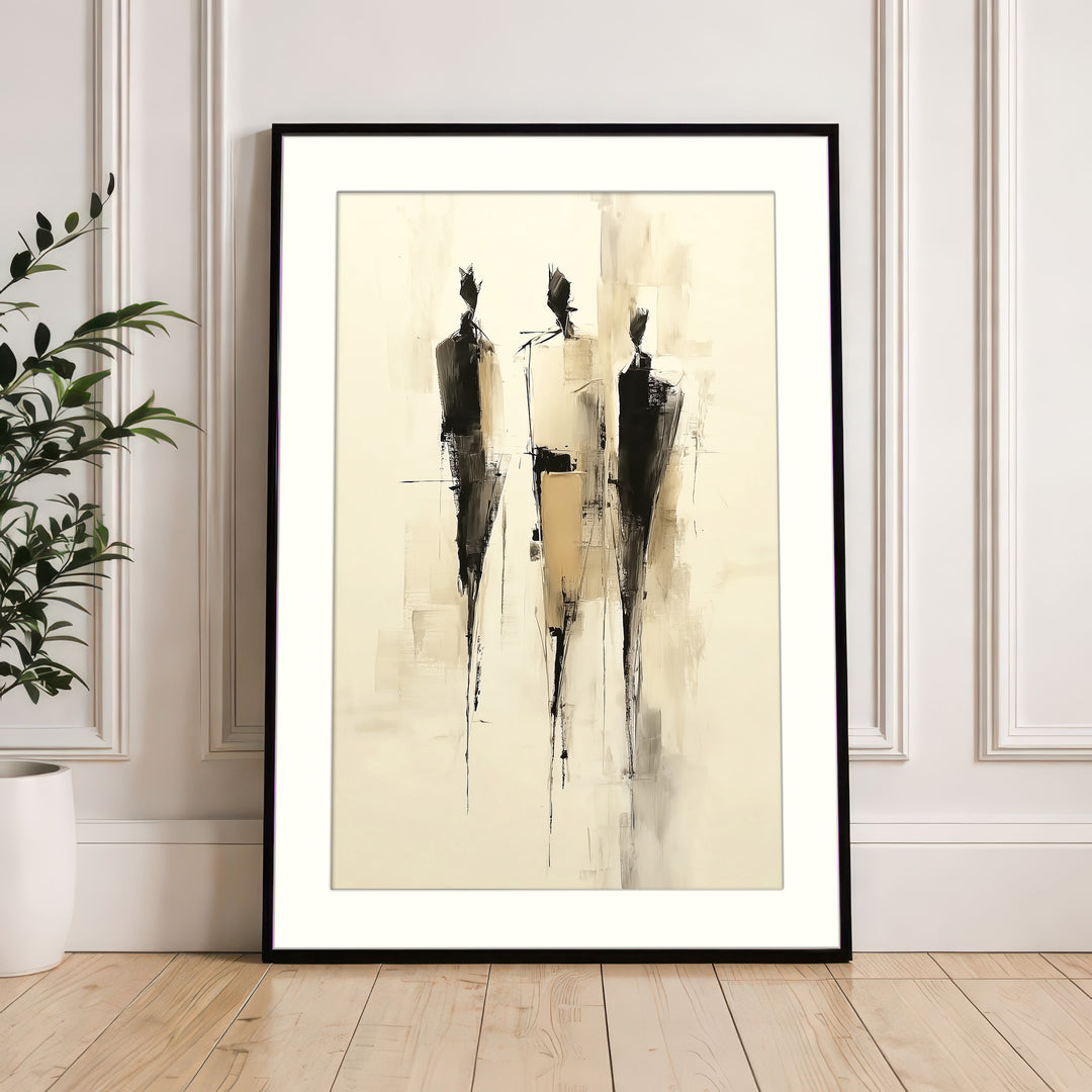 Abstract Figure Art Print