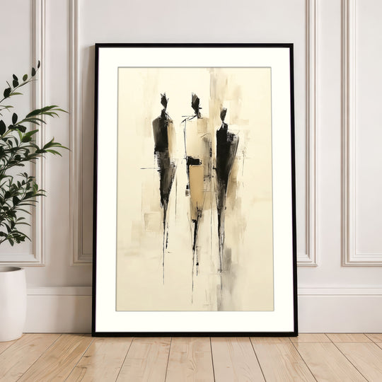 Abstract Figure Art Print