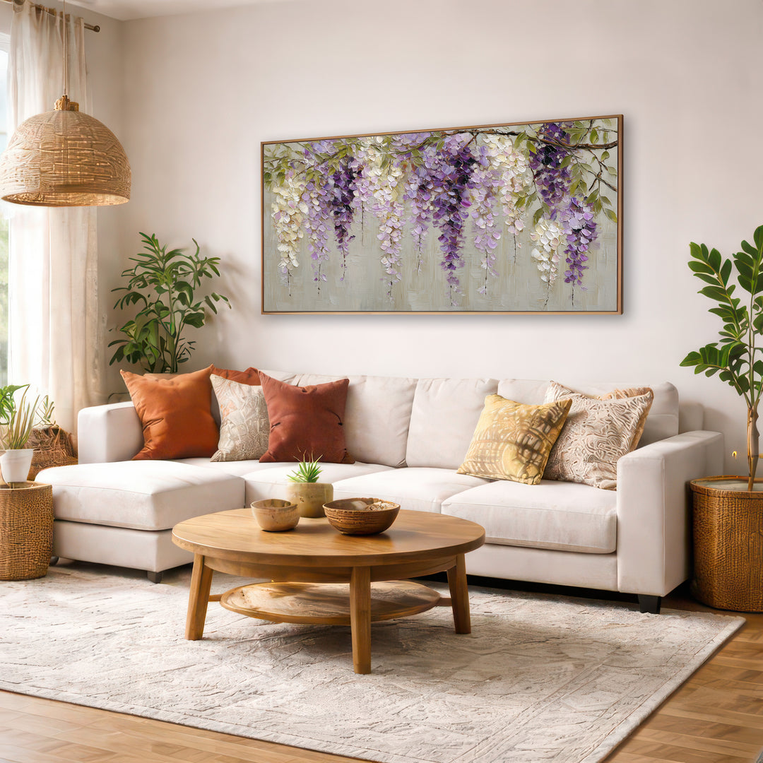 Cascading Wisteria