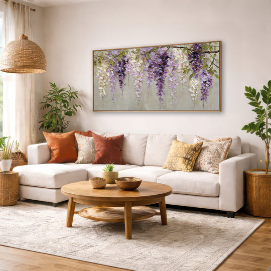 Cascading Wisteria