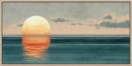 Ocean Sunset Canvas Print