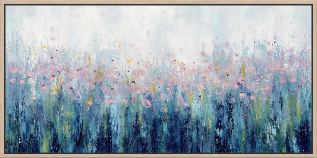 Abstract Meadow Canvas Print