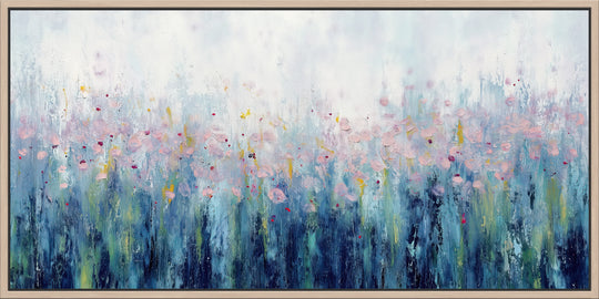 Abstract Meadow Canvas Print