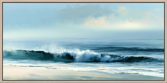 Large Ocean Wave Canvas Print