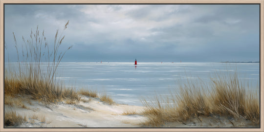 Large Coastal Lighthouse Canvas Print
