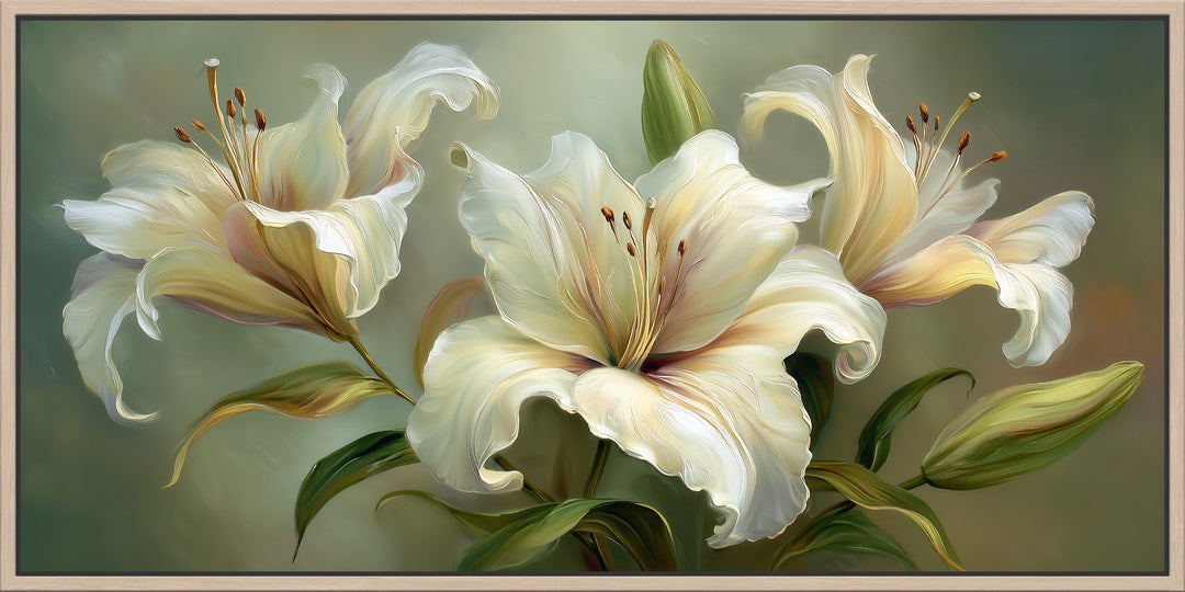 White Lily Canvas Print
