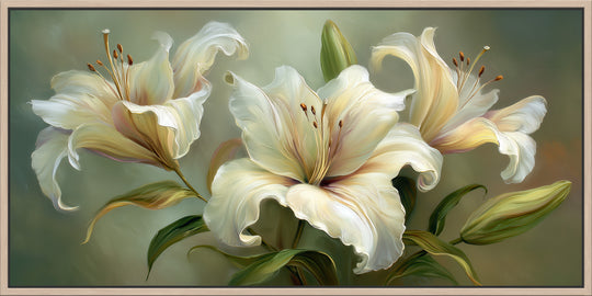 White Lily Canvas Print