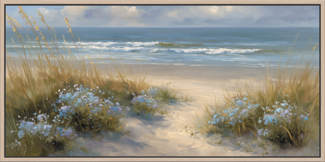 Coastal Beach Dune Canvas Print