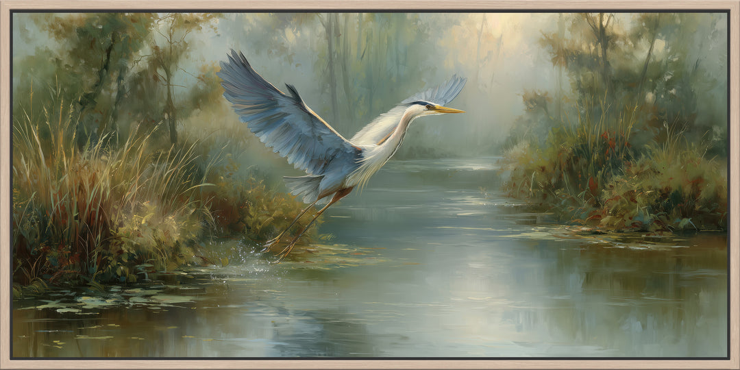 Great Blue Heron Canvas Print