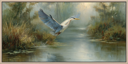 Great Blue Heron Canvas Print