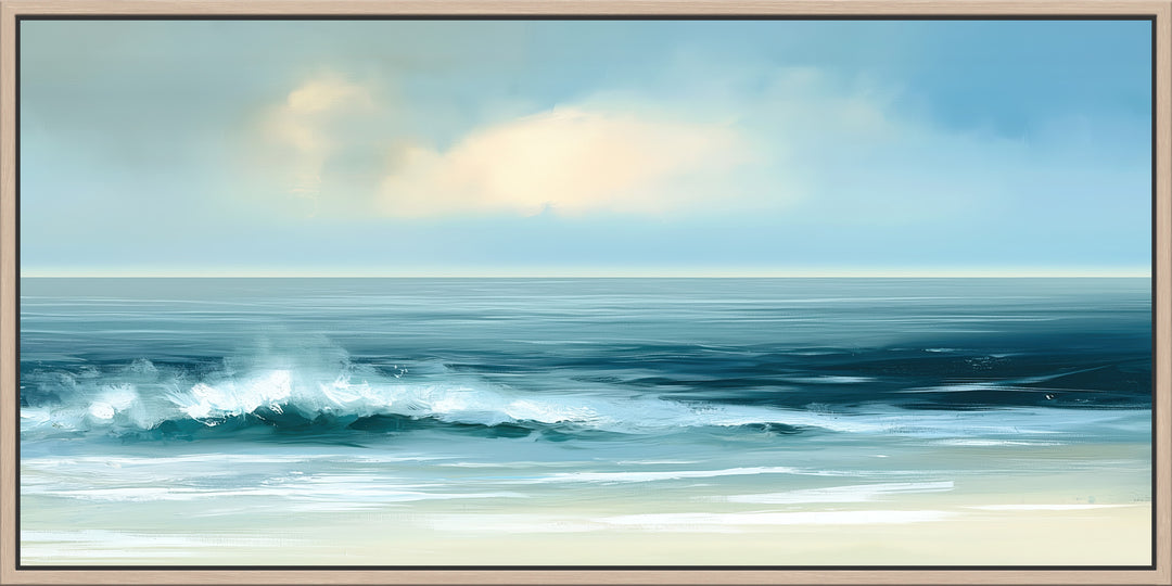 Large Calm Ocean Canvas Print