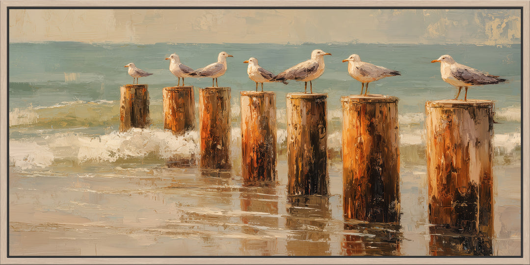 Seagull canvas print