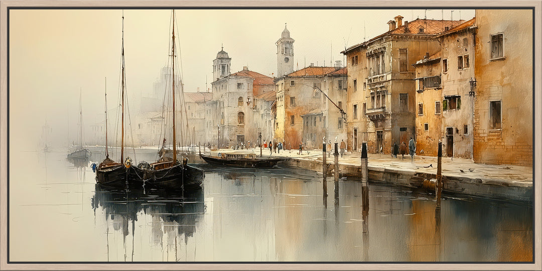 Venice Canal Canvas Print