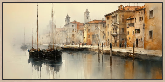 Venice Canal Canvas Print