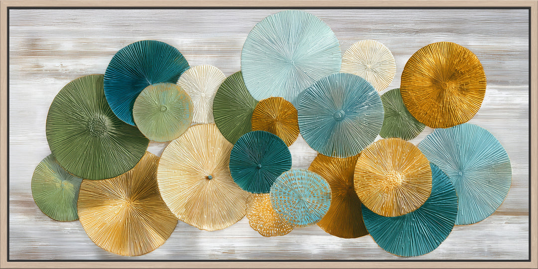 Abstract Circles Canvas Print