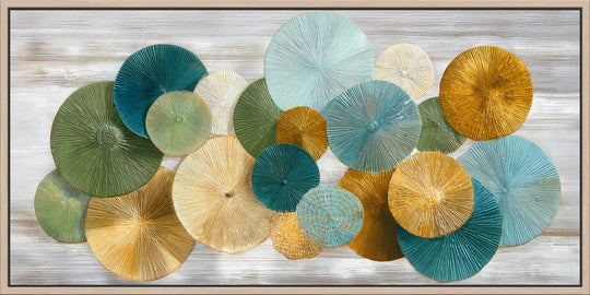 Abstract Circles Canvas Print