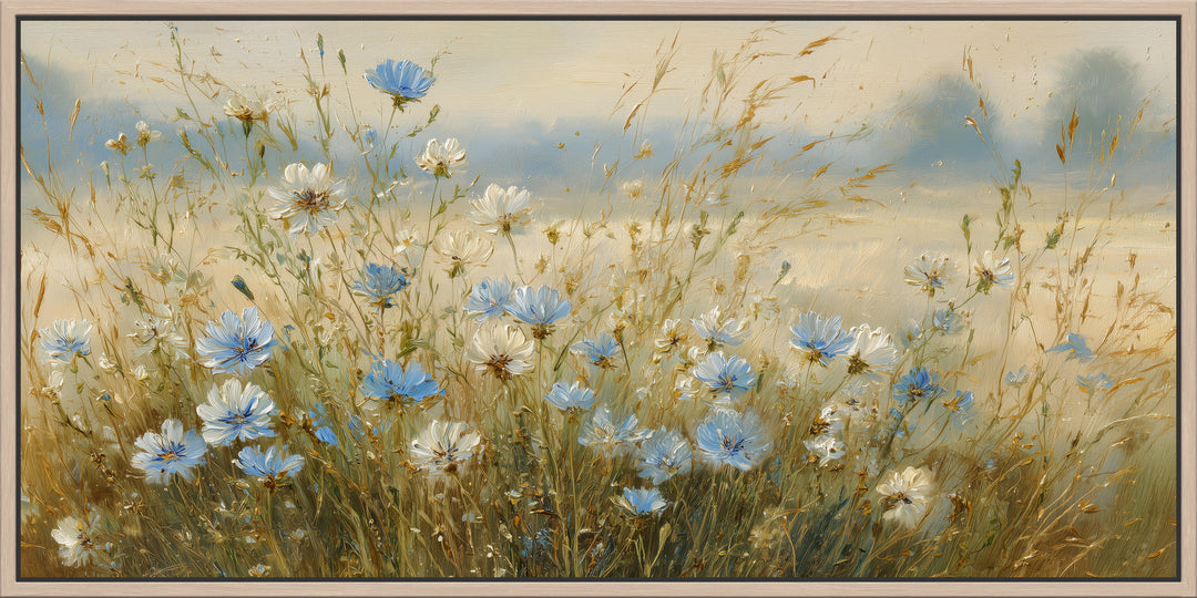 Soft Wildflower Canvas Print