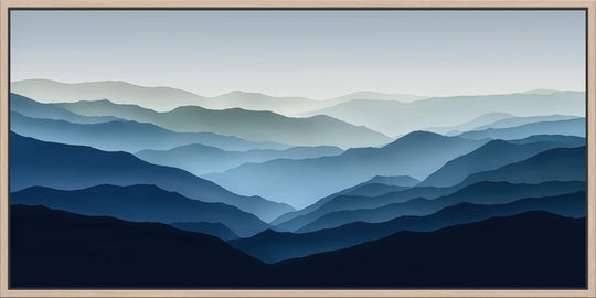 Blue Mountain Canvas Print