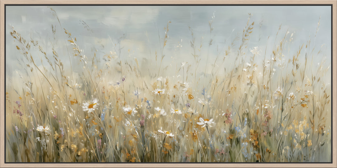 Wildflower canvas print