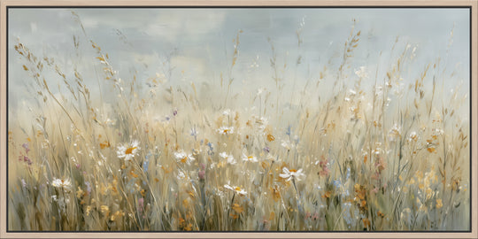 Wildflower canvas print