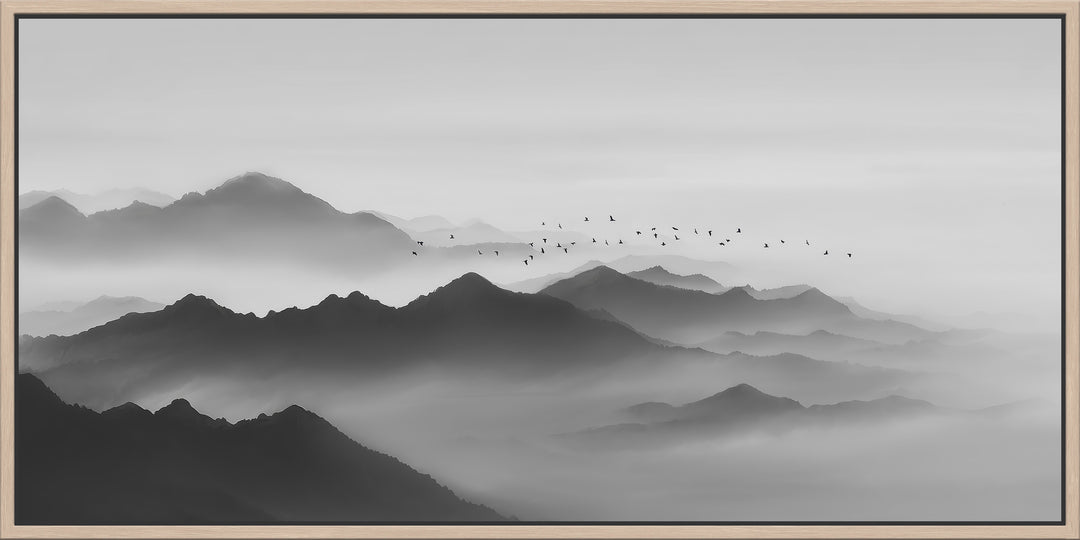 Misty Mountain Canvas Print