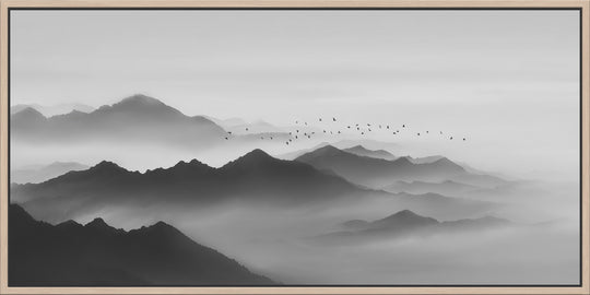 Misty Mountain Canvas Print