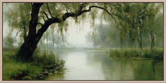 Woodland River Canvas Print