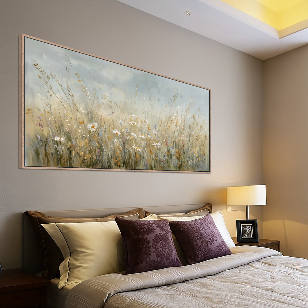 Wildflower canvas print