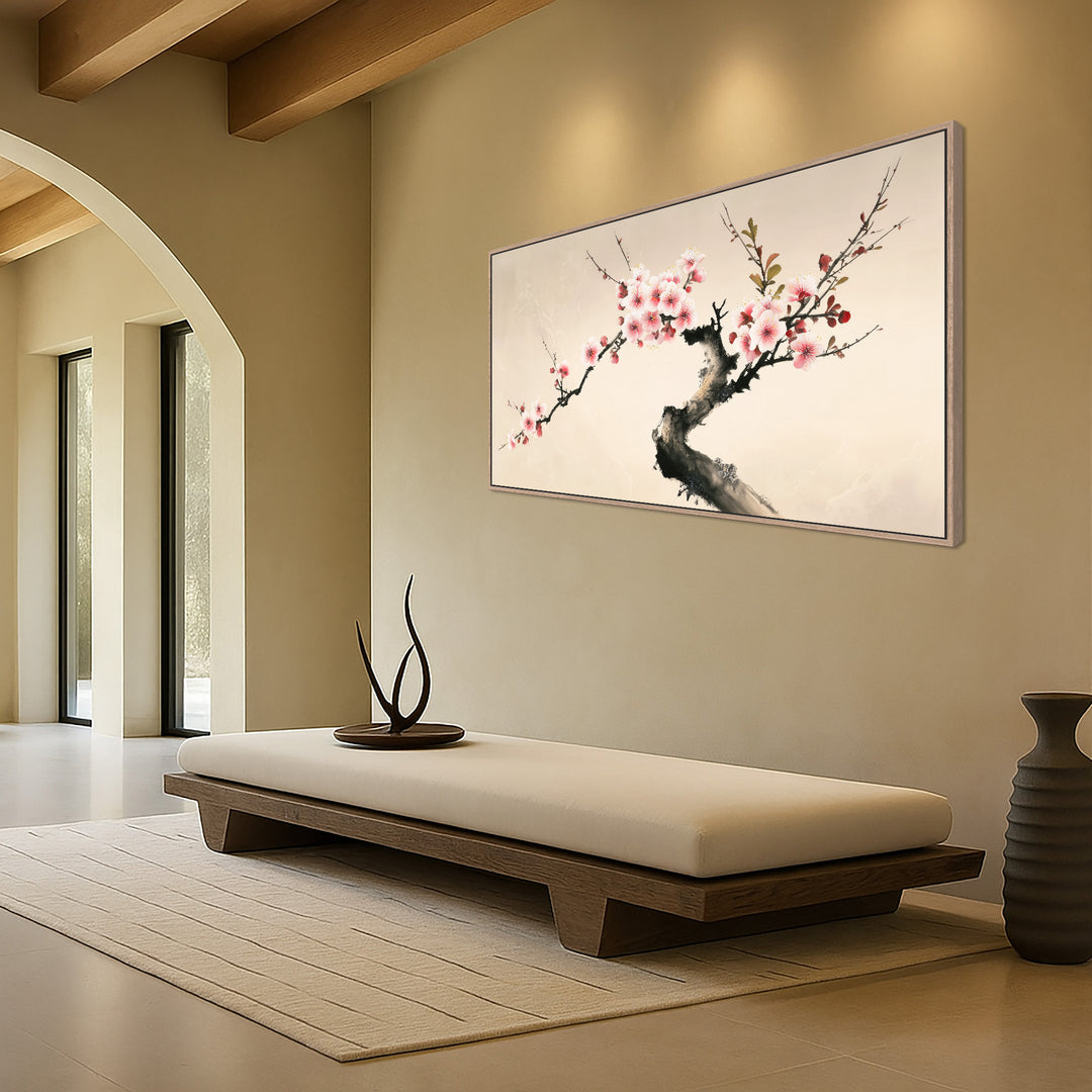 Pink Branch Wall Art