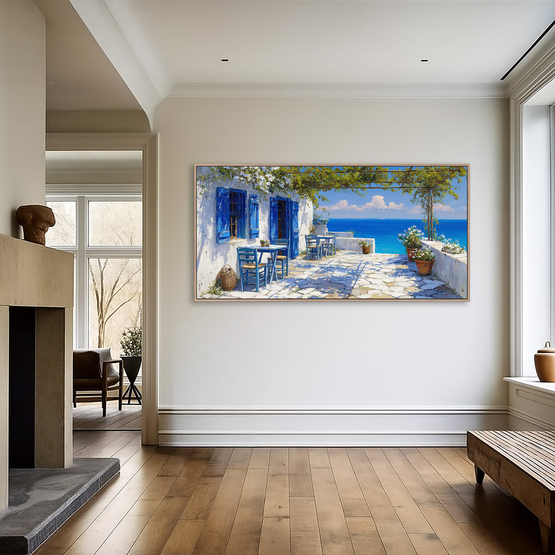 Mediterranean canvas print