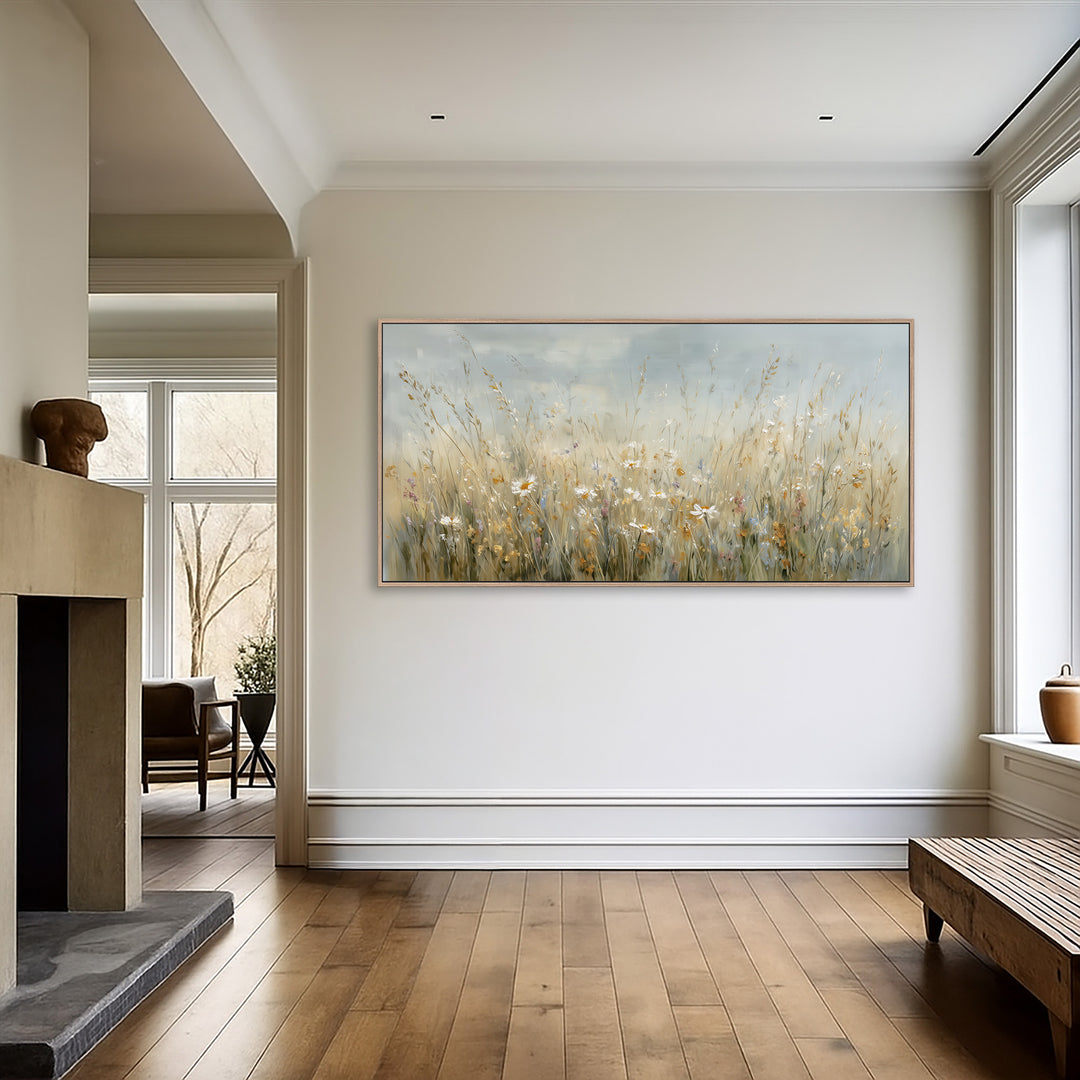 Wildflower canvas print