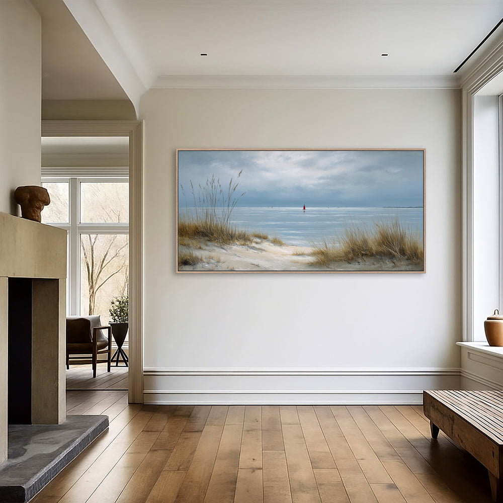 Large Coastal Lighthouse Canvas Print