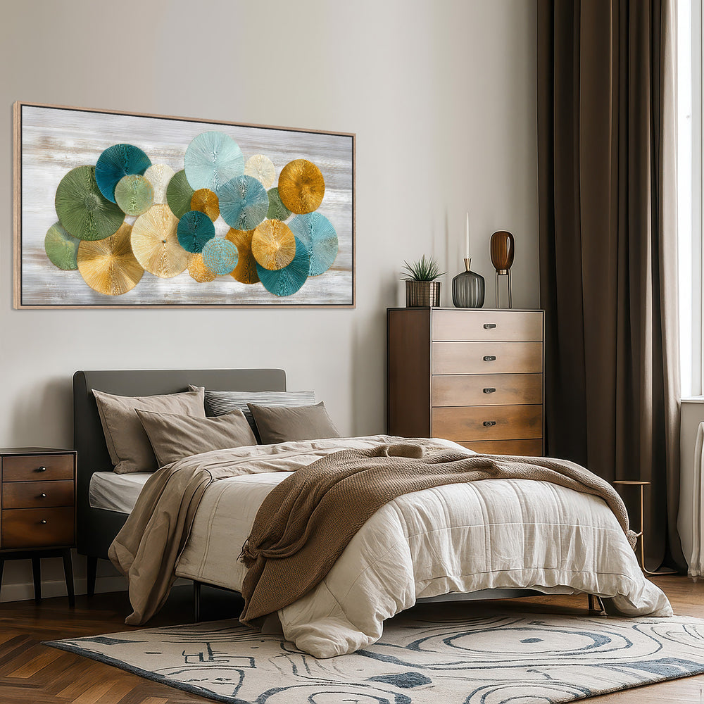 Abstract Circles Canvas Print