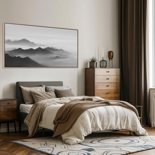 Misty Mountain Canvas Print