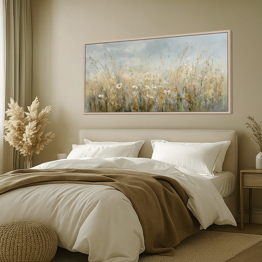 Wildflower canvas print