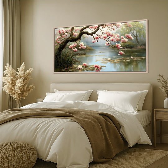 Large Magnolia Canvas Print