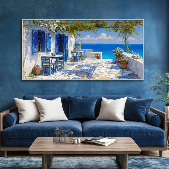 Mediterranean canvas print