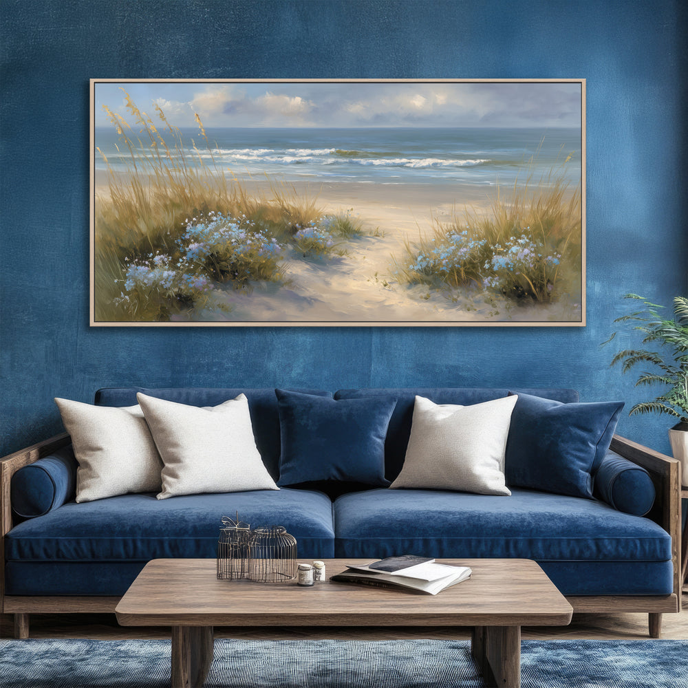 Coastal Beach Dune Canvas Print