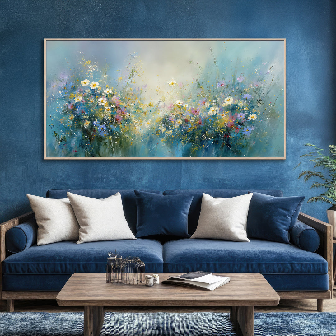 Soft Floral Landscape